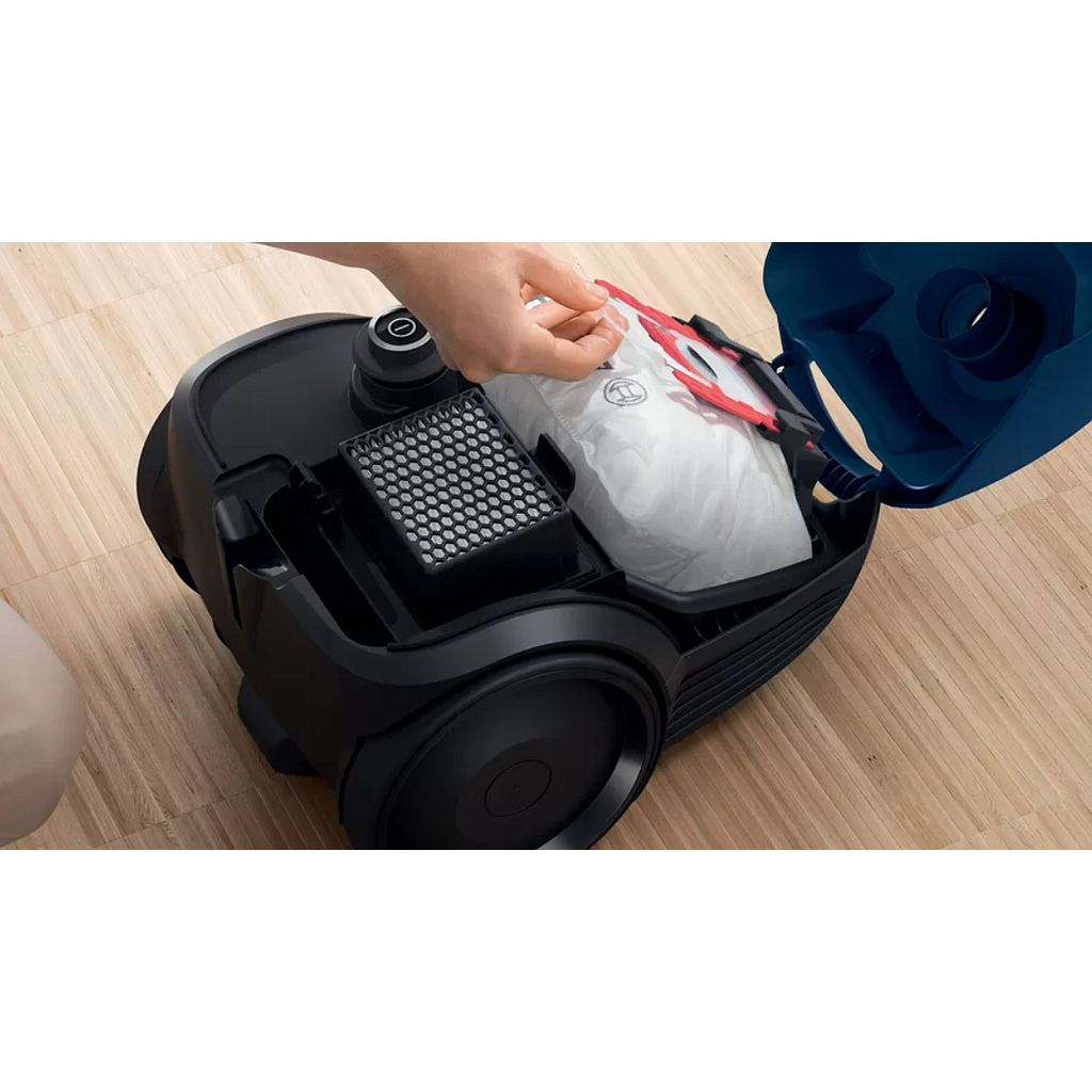 Aspirateur bosch serie 2 bgbs2bu1t 35 l aspirateur cylindrique sec 850 w sac à poussière