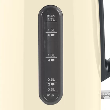 Bosch | Kettle | TWK4P437 | Electric | 2400 W | 1.7 L | Stainless steel | Beige - 0