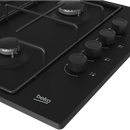 Beko HIBG64120SB hob Black Built-in 60 cm Gas 4 zone(s)