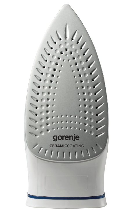 Gorenje | SIH2200BLC | Steam Iron | 2200 W | Water tank capacity 280 ml | Continuous steam 30 g/min | Steam boost performance 90 g/min | Blue/White