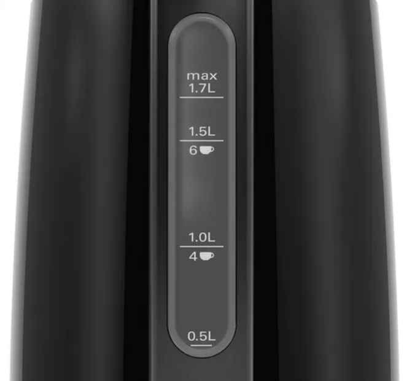 Bouilloire électrique Bosch TWK3P423 1,7 L 2400 W Noir