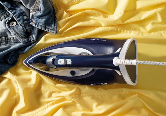 Gorenje | SIH2200BLC | Steam Iron | 2200 W | Water tank capacity 280 ml | Continuous steam 30 g/min | Steam boost performance 90 g/min | Blue/White