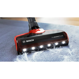 Bosch BBS711ANM stick vacuum/electric broom Bagless 0.3 L Black, Red, Stainless steel - 0