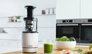 Bosch MESM500W juice maker Slow juicer 150 W Black, White-1