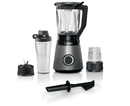 Bosch Serie 4 MMB6177S blender 1.5 L Tabletop blender 1200 W Black, Silver-2