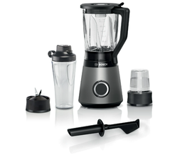 Bosch Serie 4 MMB6177S blender 1.5 L Tabletop blender 1200 W Black, Silver - 0