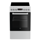 Cuisinière électrique beko fsm57300gw 50 cm blanche
