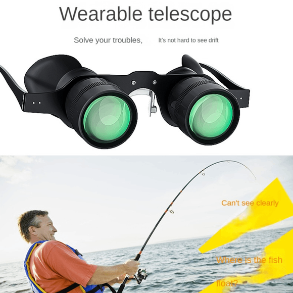 Jumelles télescopiques Imaisen 2,8x28, avec filtre gris