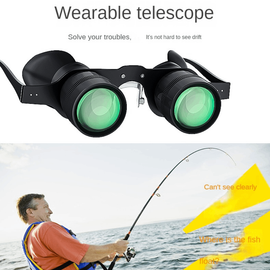 Jumelles télescopiques Imaisen 2,8 x 28, avec filtre jaune