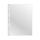AD Class PUNCHED POCKET Cristal Clear A4 40 micr., pouch 100 pcs