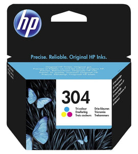 Hp 304 original cyan magenta jaune
