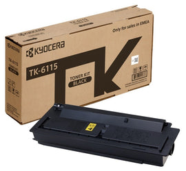 Kyocera TK-6115 Toner Cartridge, Black