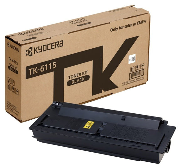Kyocera TK-6115 Toner Cartridge, Black