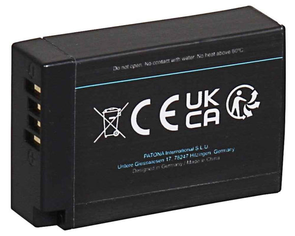 PATONA baterie pro foto Canon LP-E17 1000mAh Li-Ion Platinum USB-C nabíjení