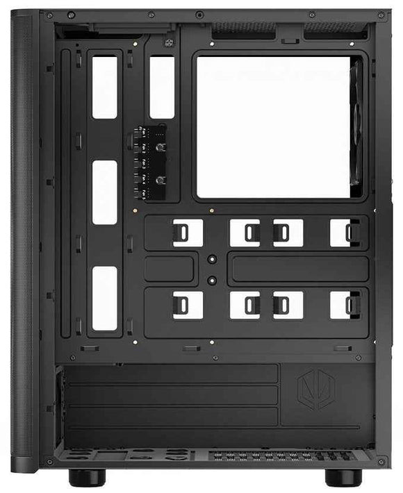 Case|ENDORFY|Ventum 200 Air|MicroTower|Case product features Transparent panel|Not included|ATX|MicroATX|MiniITX|Colour Black|EY2A002