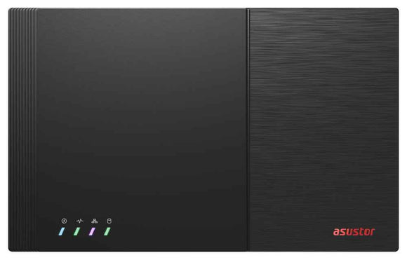 Asustor FS6712X NAS/storage server Compact Intel® Celeron® N5105 4 GB DDR4 0 TB Black