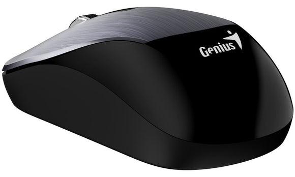 MOUSE Genius, "ECO-8015", PC sau NB wireless, 2.4GHz, optic, 1600 dpi, butoane/scroll 3/1, negru, "31030011412" (timbru verde 0.18 lei)