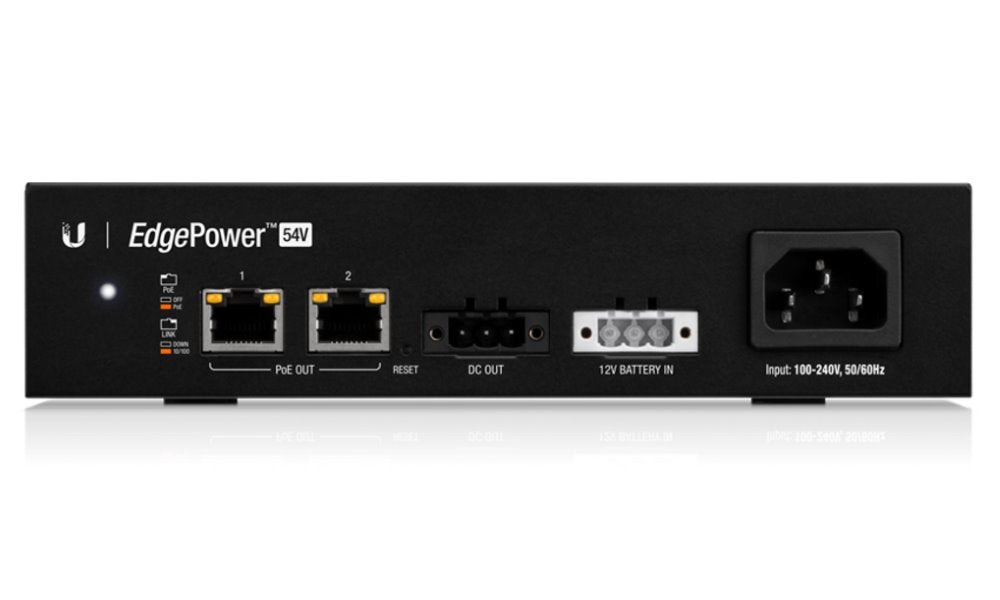 Ubiquiti edgepower 54v - alimentation de secours avec onduleur et poe 54v
