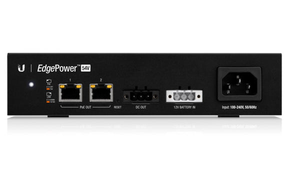 Ubiquiti edgepower 54v - alimentation de secours avec onduleur et poe 54v