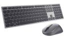 Dell Premier Multi-Device Keyboard and Mouse | KM7321W | Keyboard and Mouse Set | Wireless | Ukrainian | Titanium Gray | 2.4 GHz, Bluetooth 5.0