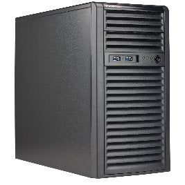 Boîtier d'ordinateur supermicro cse-731i-404b mini tour noir 400 w