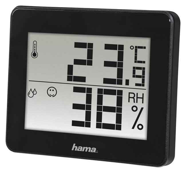 Thermomètre/hygromètre TH-130 noir