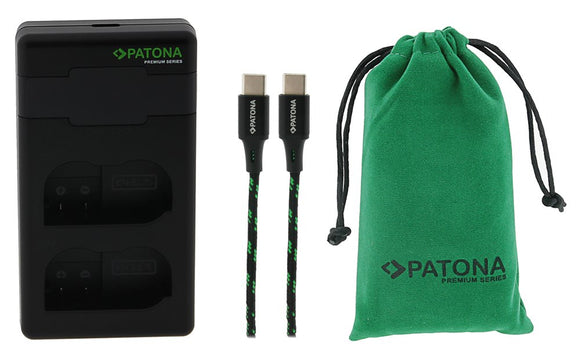 Chargeur rapide PATONA Photo Dual Nikon EN-EL15 + câble