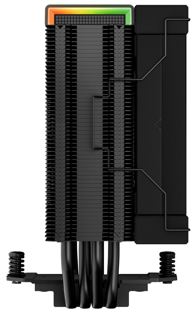 Refroidisseur d'air pour processeur deepcool ak400 digital 12 cm noir 1 pièces