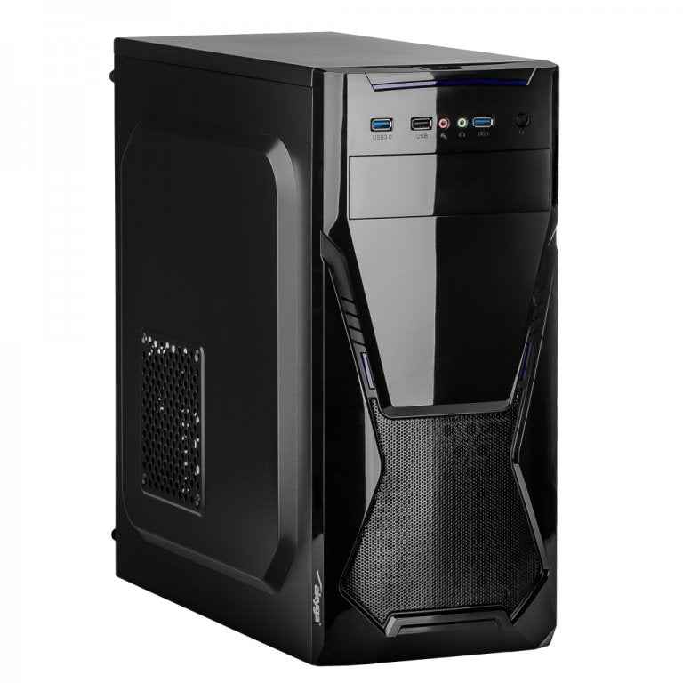 Boîtier d'ordinateur Akyga AK13BK Micro Tower Noir