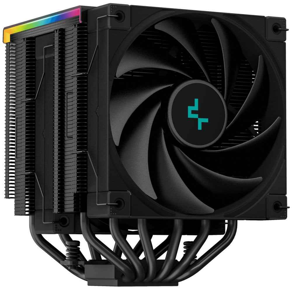 Deepcool | AK620 | Zero Dark | Intel, AMD | Refroidisseur d'air numérique pour processeur