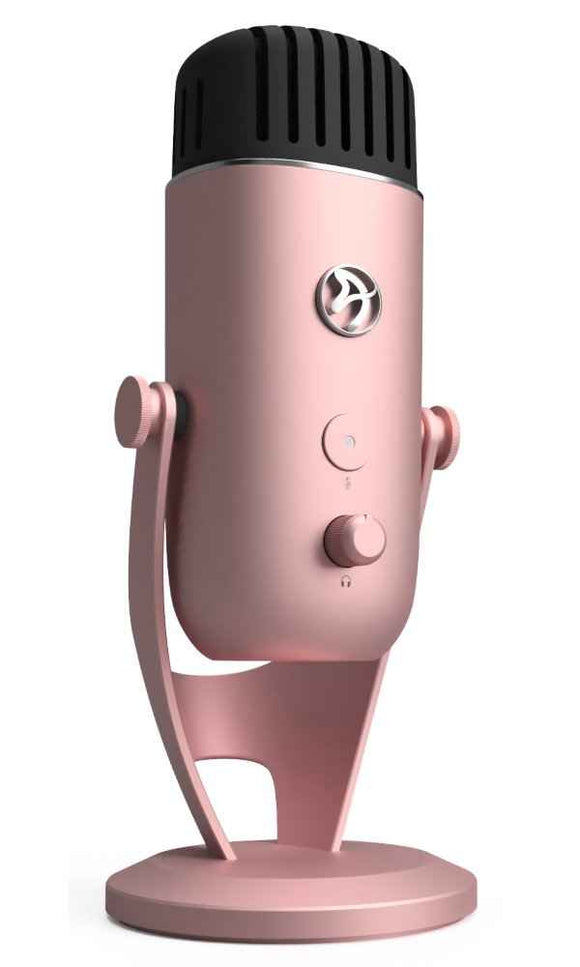 Microphone de table Arozzi Colonna Or rose