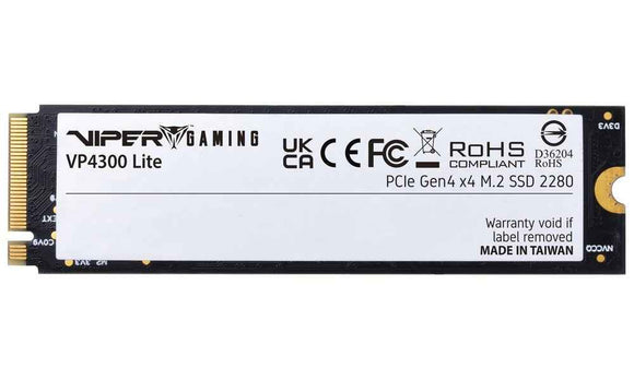 PATRIOT VIPER VP4300 Lite 2TB SSD / Interní / M.2 PCIe Gen4 x4 NVMe / 2280 / DRAMLESS