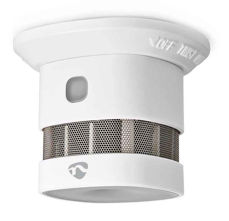 Détecteur de fumée Nedis ZBDS10WT Détecteur à ionisation Sans fil