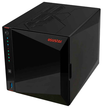 Asustor AS5404T NAS/storage server Intel® Celeron® N5105 4 GB DDR4 0 TB ADM Black