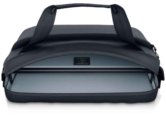 Dell | Ecoloop Pro Slim Briefcase | Fits up to size 15.6 " | Briefcase | Black | Shoulder strap | Waterproof