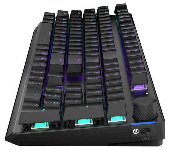 Endorfy herní klávesnice Thock Wireless Red / red sw. / bezdrátová / mechanická / US layout / černá RGB