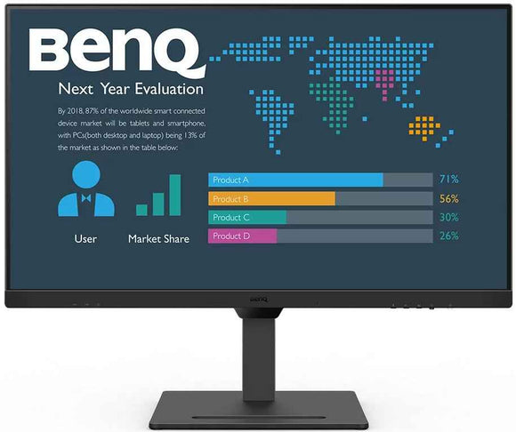 BenQ BL2490 computer monitor 60.5 cm (23.8") 1920 x 1080 pixels Full HD Black