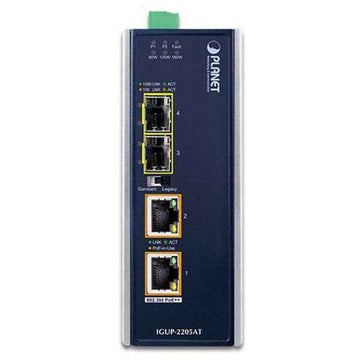 PLANET IGUP-2205AT network media converter 1000 Mbit/s Multi-mode, Single-mode Blue