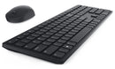 Dell KM5221W Pro | Ensemble clavier et souris | Sans fil | Ukrainien | Noir | 2,4 GHz