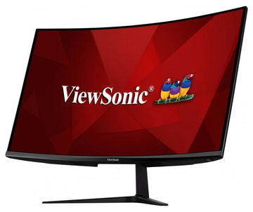 MONITOR ViewSonic 32 inch, Gaming, VA, Full HD (1920 x 1080), curbat, 300 cd/mp, 1 ms, HDMI x 2 | Display Port, "VX3218-PC-MHD" (timbru verde 7 lei)