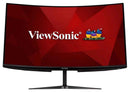 Moniteur de jeu VIEWSONIC VX3218-PC-MHD 32 pouces FHD VA courbe 165 Hz 1 ms MPRT 2 haut-parleurs HDMI DisplayPort