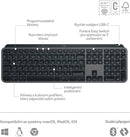 Logitech MX Keys S Advanced Wireless Illuminated Keyboard - CZ/SK - GRAPHITE-5