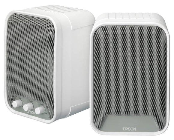 Epson elp-sp02  enceintes actives  15 w  murales  blanches  1 paire