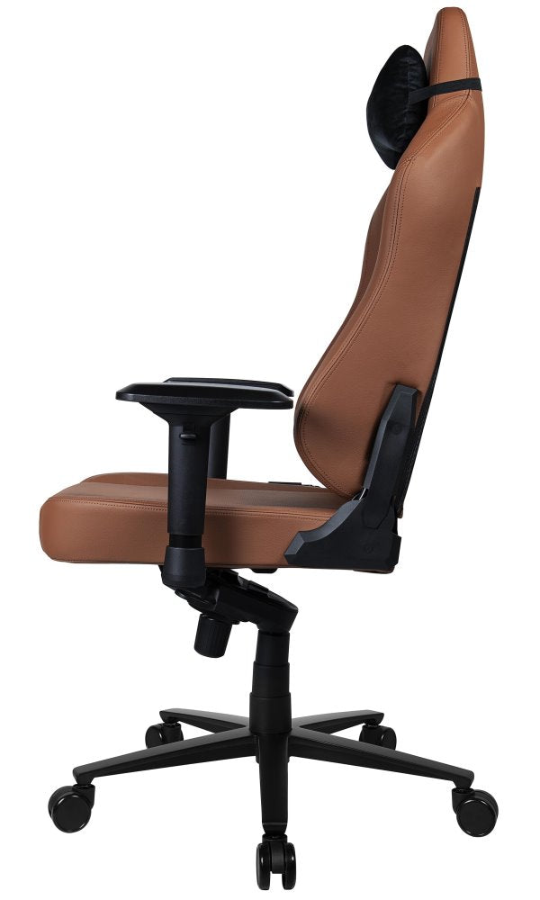 Chaise de jeu AROZZI PRIMO Full Premium Leather Brown/ 100% cuir italien naturel/ marron