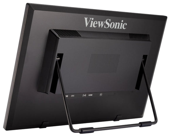 VIEWSONIC TD1630-3 16inch 1366x768 10-point Multitouch 190nits VGA HDMI speakers bookstand style