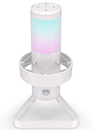 Endorfy streamovací mikrofon AXIS Streaming OWH / RGB efekt / stojánek / USB / bílý-3