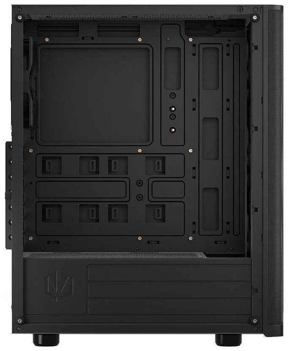 Case|ENDORFY|Ventum 200 Air|MicroTower|Case product features Transparent panel|Not included|ATX|MicroATX|MiniITX|Colour Black|EY2A002
