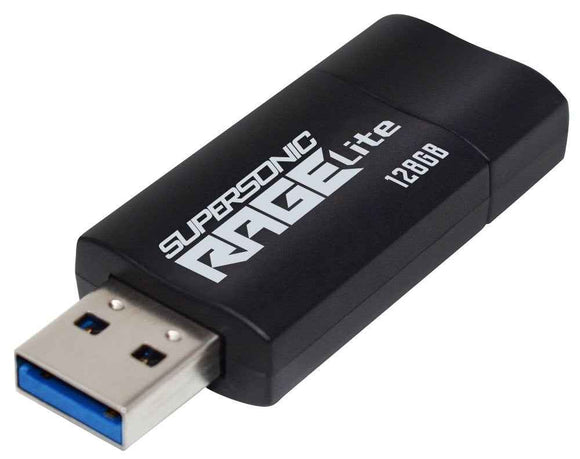 PATRIOT Supersonic Rage Lite 128GB / USB 3.2 Gen 1 / černá