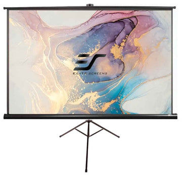 Elite Screens Tripod Portable Projection Screen | T84UWV1 | Diagonal 84 " | 4:3