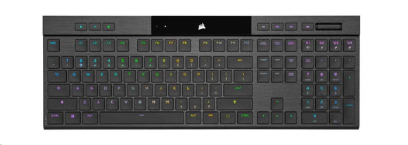 K100 AIR WIRELESS RGB Ultra-Thin Mechanical Gaming Keyboard - CHERRY MX Ultra Low Profile Tactile (NA) "CH-913A01U-NA", (timbru verde 0.8 lei)